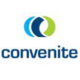 Das Logo von Convenite, einer Plattform für internationale Zusammenarbeit Ein Kunde von Userfriend Usability Agentur, auf userfriend.de