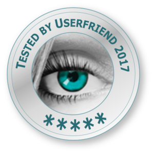 Usability & UX Qualitätssiegel -userfriend.de 5 stars Usability & UX Qualitätssiegel -userfriend.de 5 stars